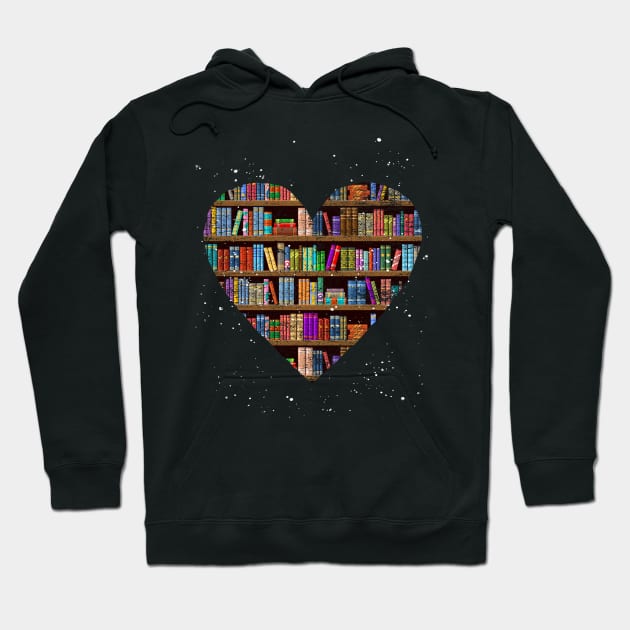 love reading books vintage Hoodie by ShirtsShirtsndmoreShirts